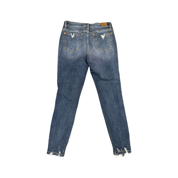 Judy Blue Distressed Skinny Jeans - Picture 2 of 3